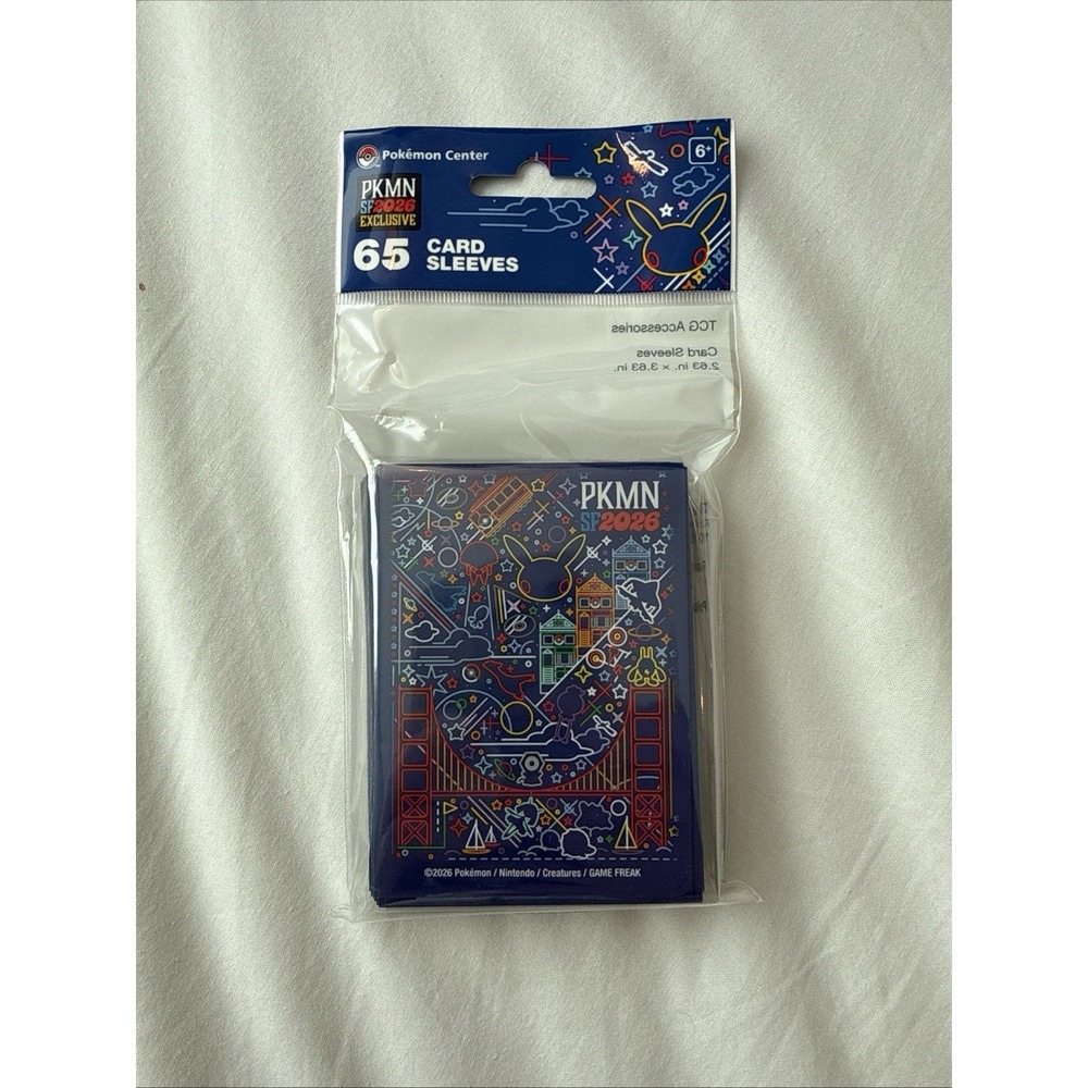 Pokemon Center Pokemon World Championships 2026 XP San Francisco Card Sleeves